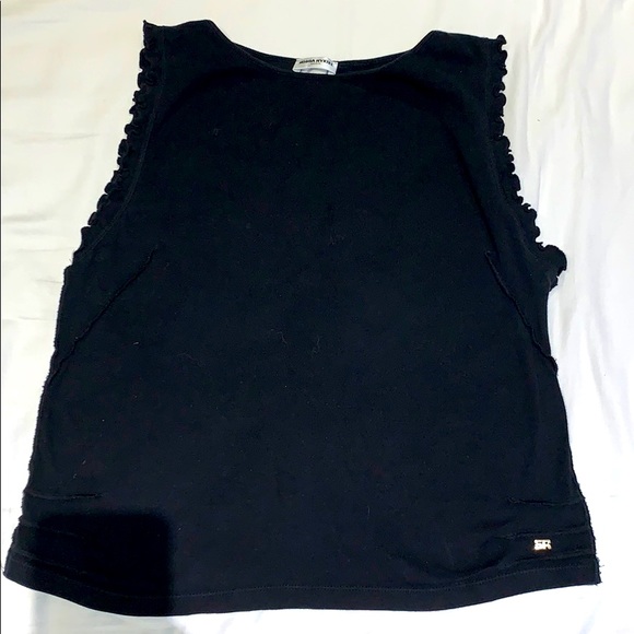 Top Manches Longues SONIA RYKIEL - Couleur Ivoire - Coton - Occasion Très Bon état